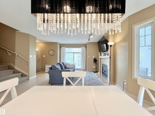 8 4755 Terwillegar Common, Edmonton, AB - Indoor With Fireplace