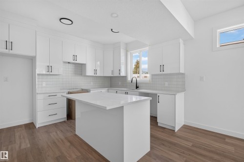 14930 94 Avenue Nw, Edmonton, AB - Indoor Photo Showing Kitchen With Upgraded Kitchen