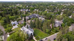 Residential area featuring mature trees and established homes - 
