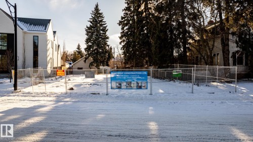 Cleared and leveled building lot, ready for development - 14307 Summit Drive, Edmonton, AB 
