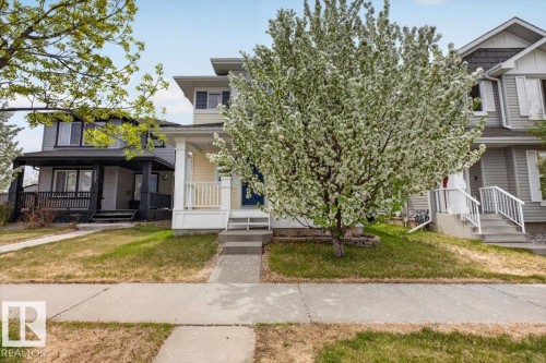 1107 35 Avenue, Edmonton, AB - Outdoor With Deck Patio Veranda With Facade