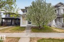 1107 35 Avenue, Edmonton, AB  - Outdoor With Deck Patio Veranda With Facade 