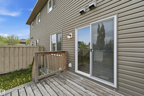 3605 Atkinson Loop, Edmonton, AB - Outdoor With Deck Patio Veranda With Exterior