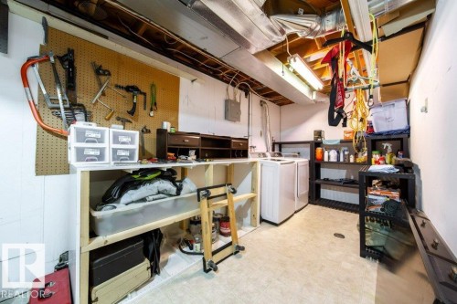 Laundry/Utility/Workspace ALL shelving including moveable stays. - 4823 10 Avenue, Edmonton, AB 