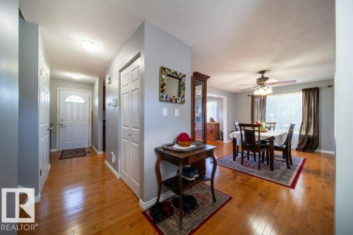 Hardwood Floors throughout the main and upper level - 4823 10 Avenue, Edmonton, AB 