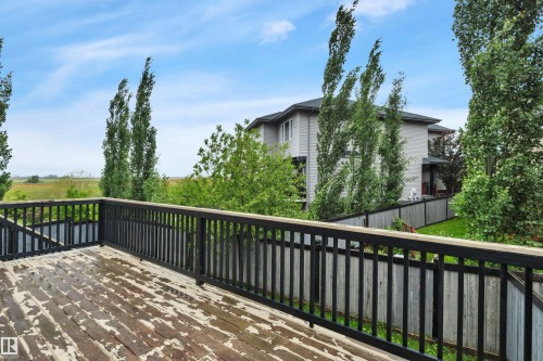 Deck, needs staining... - 208 Bridgeport Close, Leduc, AB 