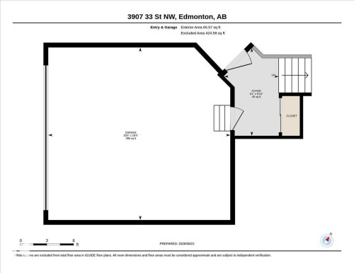 Floor plan - 3907 33 Street, Edmonton, AB 