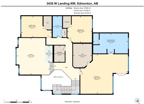 Floor plan - 3438 West Landing Landing, Edmonton, AB 
