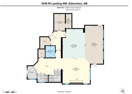 Floor plan - 3438 West Landing Landing, Edmonton, AB 