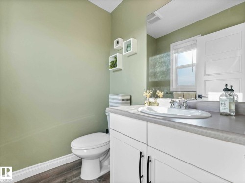 Powder room - 162 Kirpatrick Way, Leduc, AB 