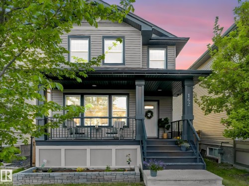 Covered Front Porch - 162 Kirpatrick Way, Leduc, AB 