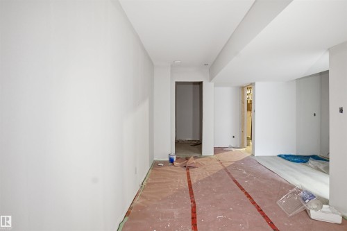 Unfinished interior space featuring white walls and ceiling - 1222 Podersky Wynd, Edmonton, AB 