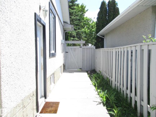 Separate entrance leading to your double car garage and yard - 10946 165 Street Nw, Edmonton, AB 