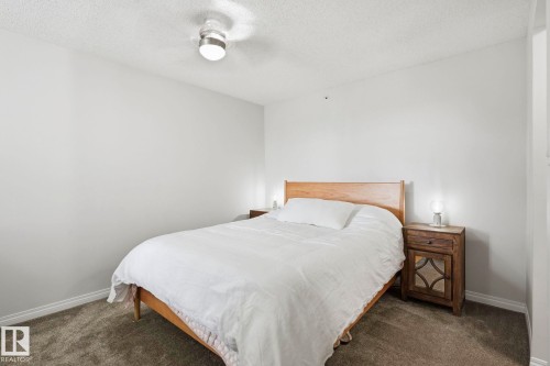 Neutral wall tones complement the dark carpeting - 426 3425 19 Street, Edmonton, AB 