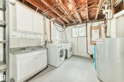 Laundry room - 11937 39 Street Nw, Edmonton, AB 