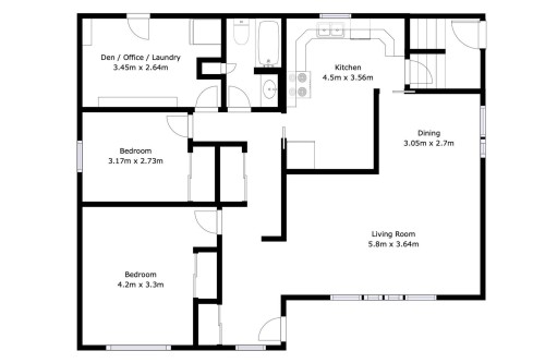 Floor plan - 9607 75 Street, Edmonton, AB 