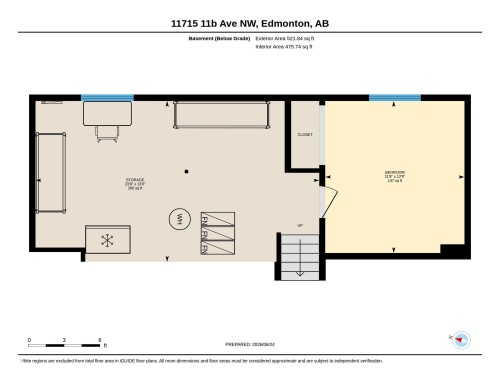 Floor plan - 11715 11B Avenue, Edmonton, AB 