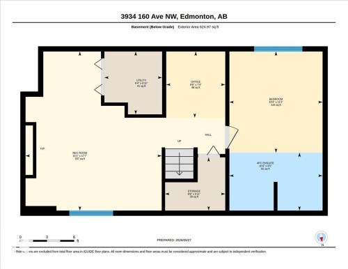 Floor plan - 3934 160 Avenue, Edmonton, AB 