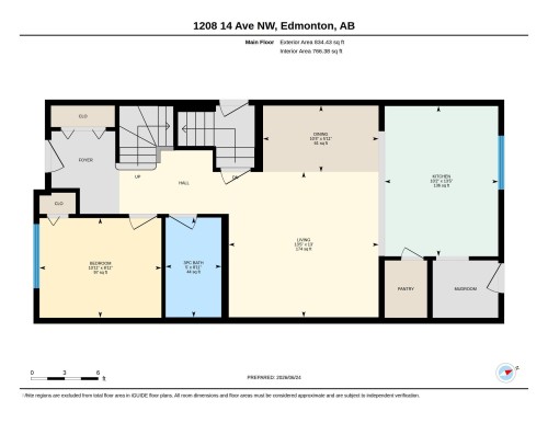Floor plan - 1208 14 Ave Nw, Edmonton, AB 
