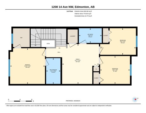 Floor plan - 1208 14 Ave Nw, Edmonton, AB 