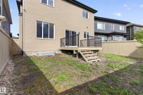 8607 Mayday Wynd, Edmonton, AB - Outdoor With Deck Patio Veranda With Exterior