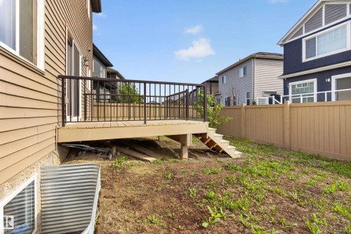 8607 Mayday Wynd, Edmonton, AB - Outdoor With Deck Patio Veranda With Exterior