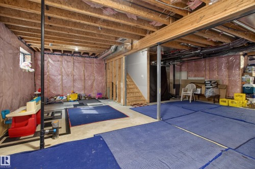 8607 Mayday Wynd, Edmonton, AB - Indoor Photo Showing Basement