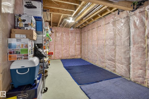 8607 Mayday Wynd, Edmonton, AB - Indoor Photo Showing Basement