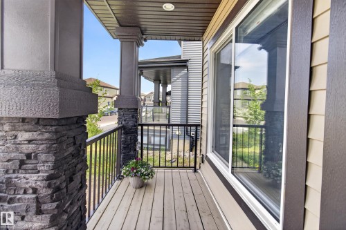 8607 Mayday Wynd, Edmonton, AB - Outdoor With Deck Patio Veranda With Exterior