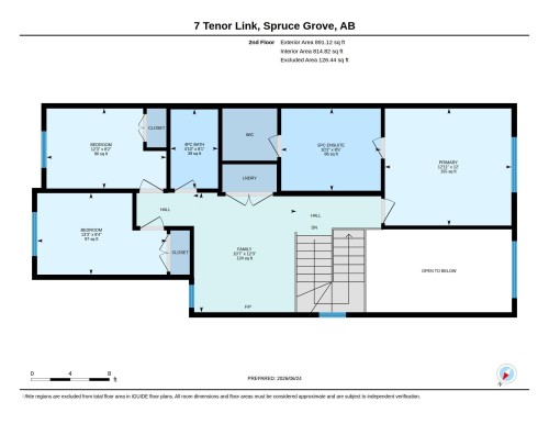 Floor plan - 7 Tenor Link, Spruce Grove, AB 