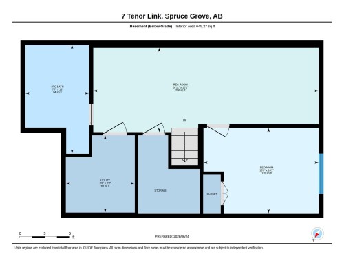 Floor plan - 7 Tenor Link, Spruce Grove, AB 