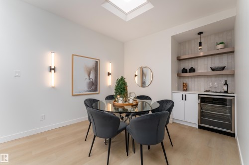 8728 72 Street, Edmonton, AB - Indoor Photo Showing Dining Room