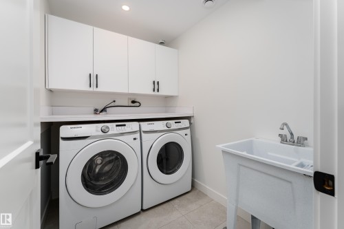 8728 72 Street, Edmonton, AB - Indoor Photo Showing Laundry Room