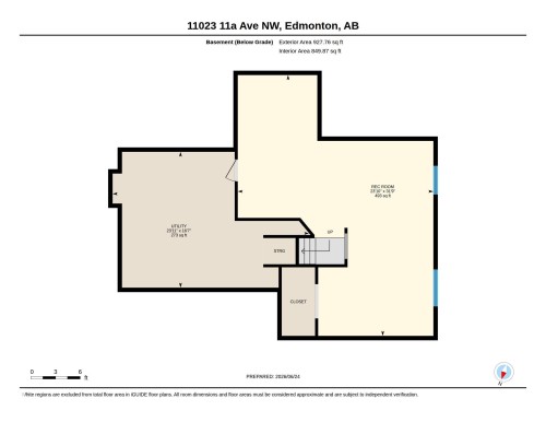 Floor plan - 11023 11A Avenue, Edmonton, AB 