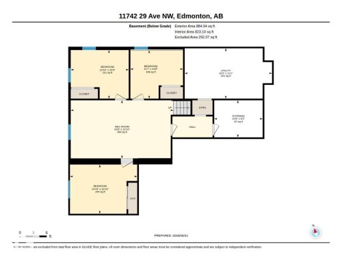 Floor plan - 11742 29 Avenue, Edmonton, AB 