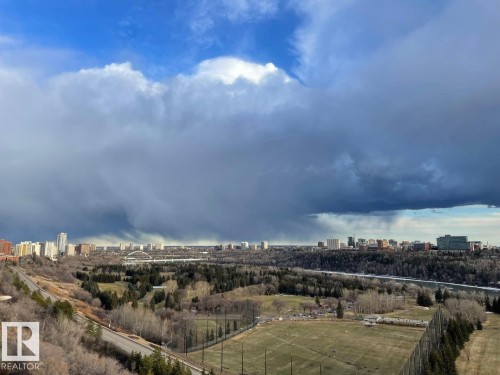 Storm Watcher? No problem. - #602 12303 Jasper Av Nw, Edmonton, AB - Outdoor With View