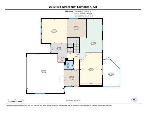 Floor plan - 2712 104 Street, Edmonton, AB 