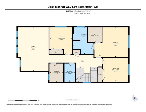 Floor plan - 2146 Koshal Way, Edmonton, AB 