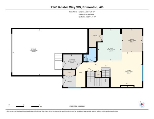 Floor plan - 2146 Koshal Way, Edmonton, AB 