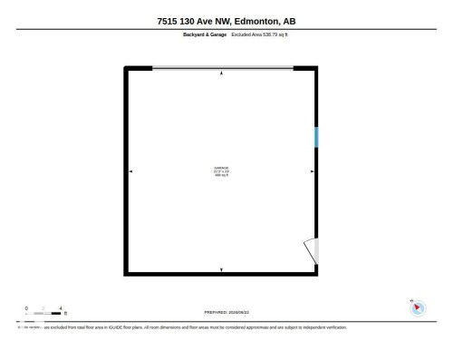 Floor plan - 7515 130 Avenue, Edmonton, AB 