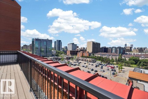 #603 10175 109 St Nw, Edmonton, AB - Outdoor With Balcony With View