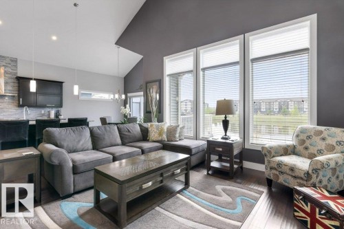 24 Elise Place, St. Albert, AB - Indoor Photo Showing Living Room