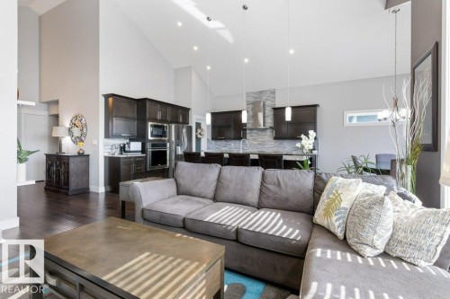 24 Elise Place, St. Albert, AB - Indoor Photo Showing Living Room