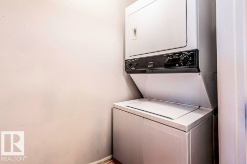 A separate room for the IN-SUITE LAUNDRY - 303 10528 77 Avenue, Edmonton, AB 