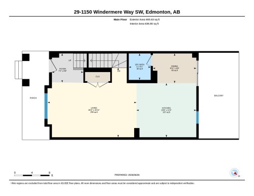 Floor plan - 29 1150 Windermere Way, Edmonton, AB 