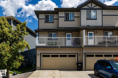 double garage with 2 driveway parking stalls - 55 20 Augustine Crescent, Sherwood Park, AB 