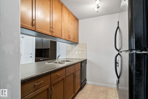 117 1204 156 Street, Edmonton, AB - Indoor Photo Showing Kitchen With Double Sink