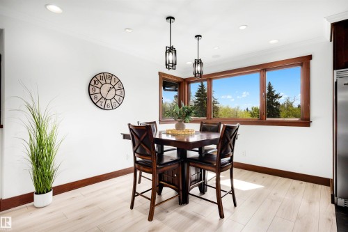 13850 Ravine Drive, Edmonton, AB - Indoor Photo Showing Dining Room