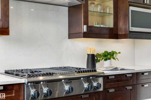 13850 Ravine Drive, Edmonton, AB - Indoor Photo Showing Kitchen