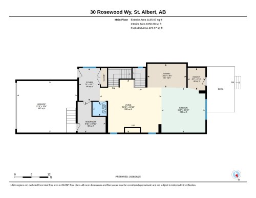 Floor plan - 30 Rosewood Way, St. Albert, AB 